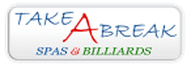 take a break spas and billiards logo