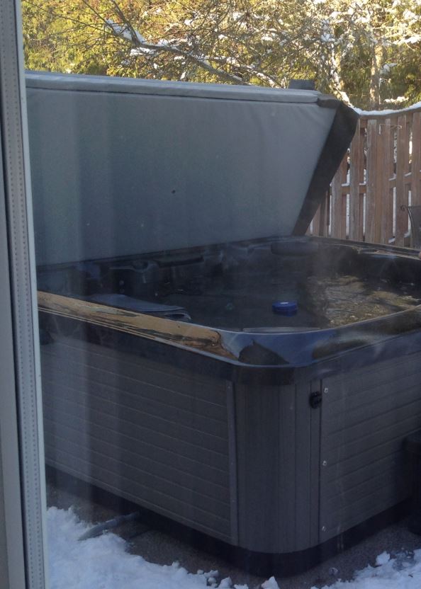 Bull Frog Stainless Jetface (X7) hot tub Like New Hot Tub Insider