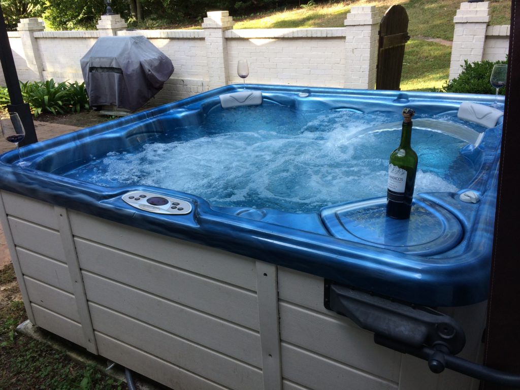 2008 Hot Springs 'Caspian CHP' Hot Tub / Spa $3,200 Excellent Condition ...