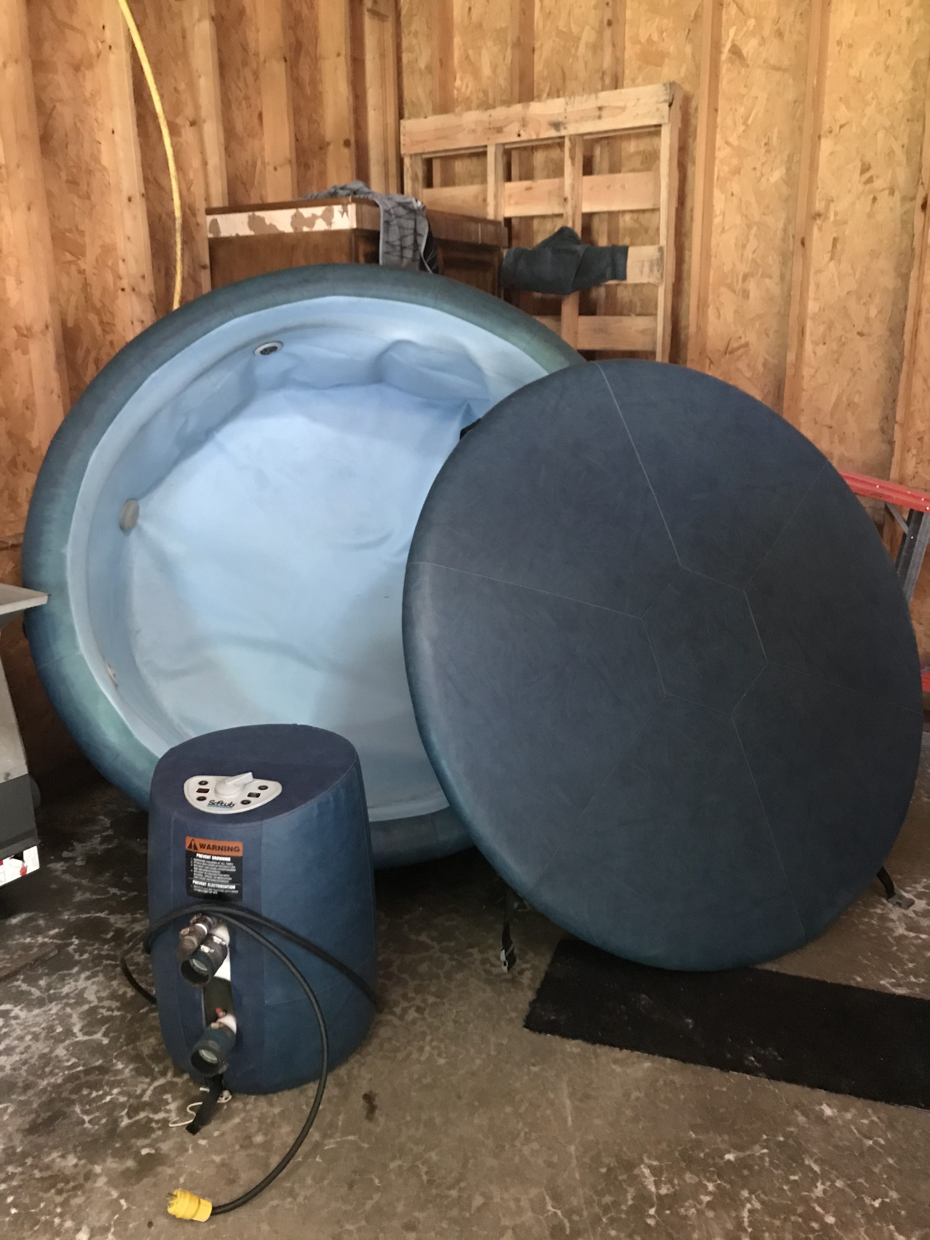 SofTub model 220 works great 110v Hot Tub Insider