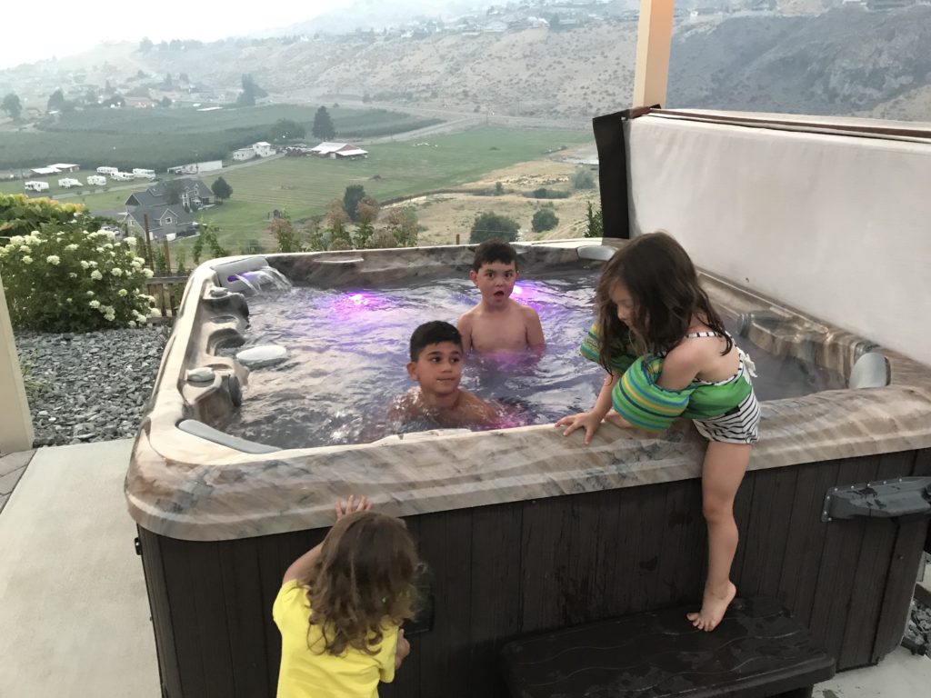 swimming tub for family