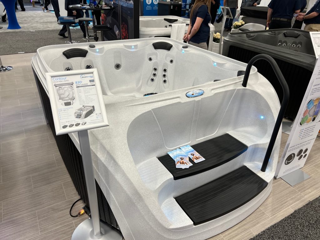 DreamMaker Spas Launches Contour Collection And Suites Hot Tub Insider   Dreammaker Contour Spas 1024x768 