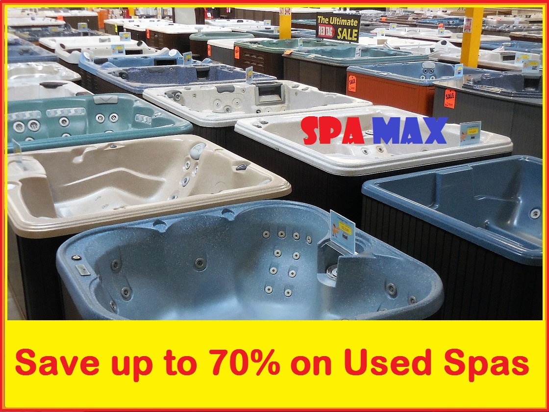 SPA MAX The Hot Tub Superstore with over 200 new and refurbished hot