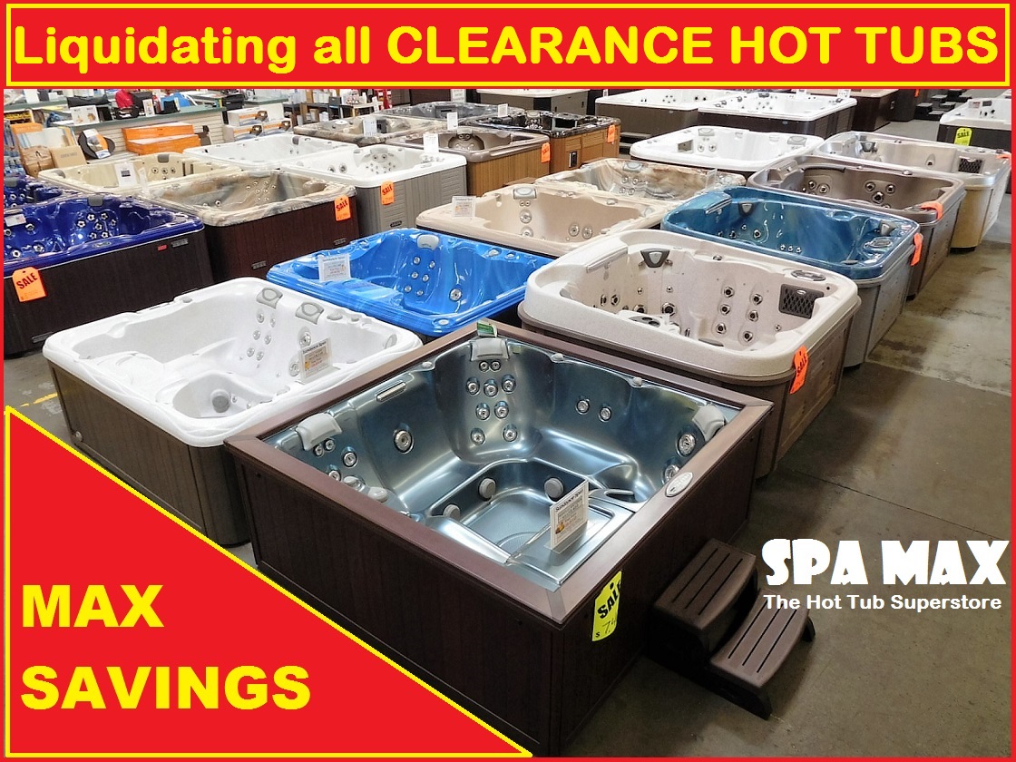 SPA MAX The Hot Tub Superstore with over 200 new and refurbished hot